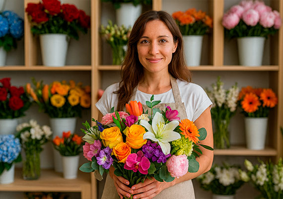 Топ-10 популярных цветов для букетов